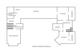Rezydencja | strefa relaksu i spa | sąsiedztwo lasu i jeziora
Dom na sprzedaż 
Powierzchnia: 350 m2
Rok budowy: 2004
WYRY 